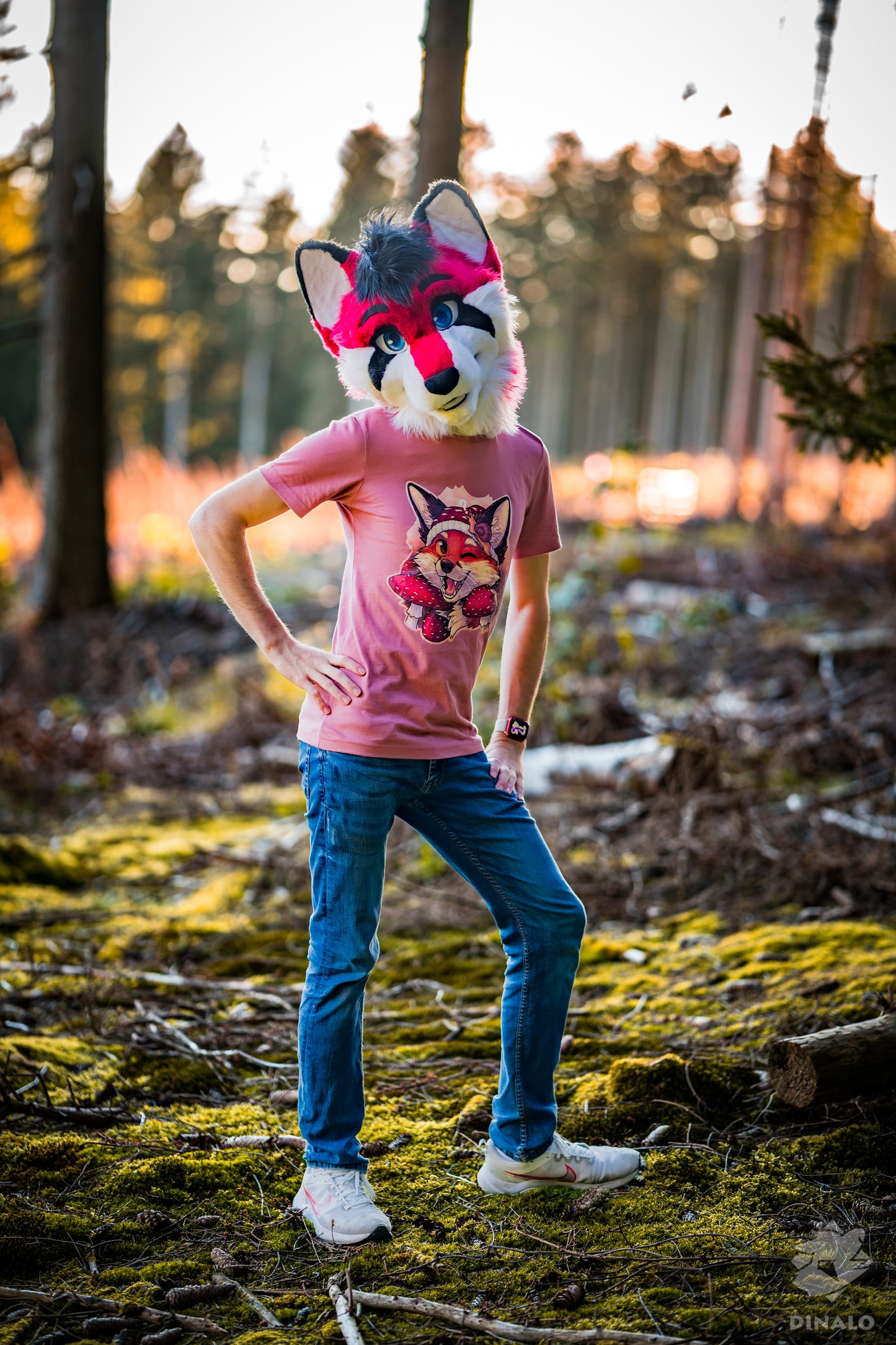 Mushroom Fox - TShirt