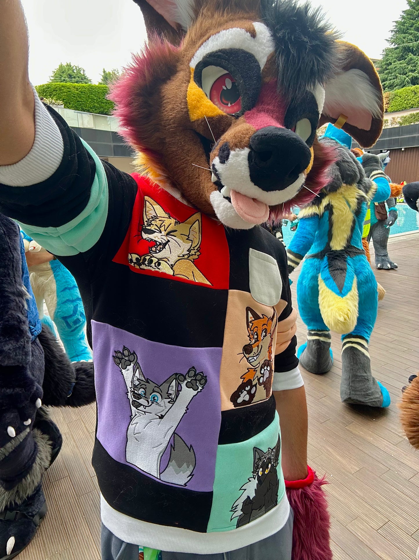 Preorder - Embroidered Fox Sweater