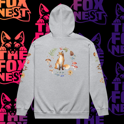 Leaves - Zipped Hoodie