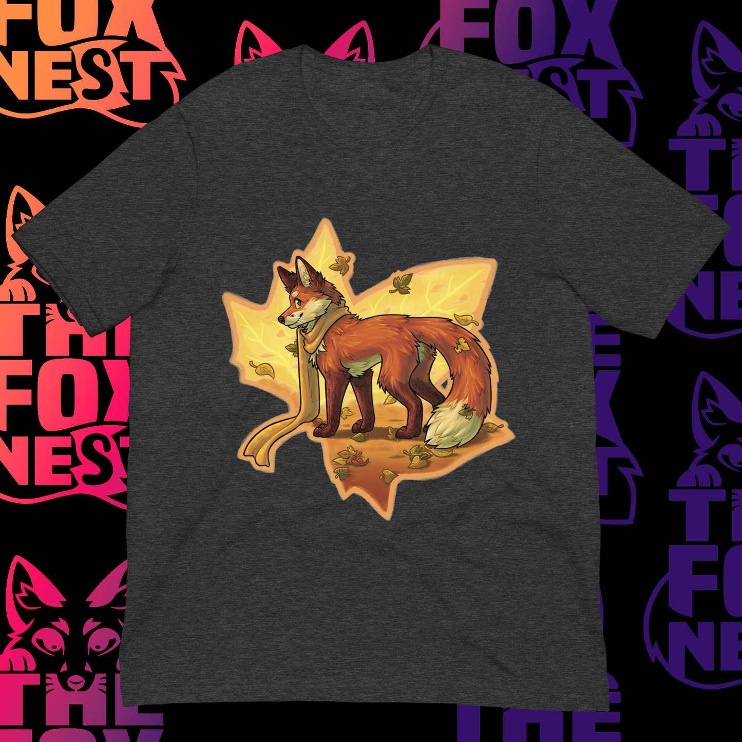 Leaves Fox - TShirt
