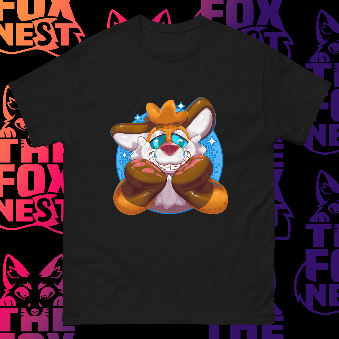 Hypno Snoot Fox - T-Shirt