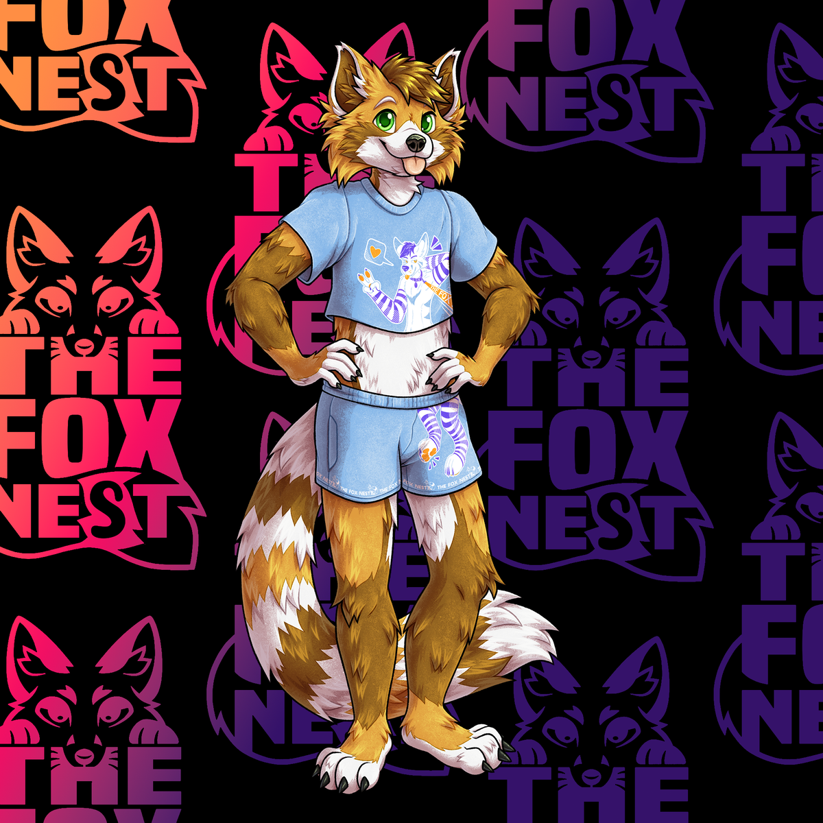 Femboy - Fox Outfit - PREORDER