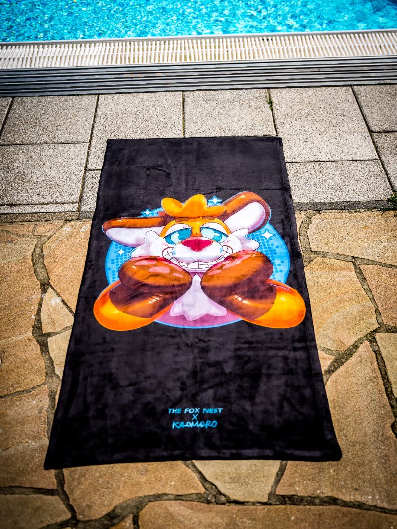 Hypno Snoot Fox - Towel