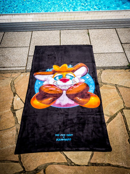 Hypno Snoot Fox - Towel