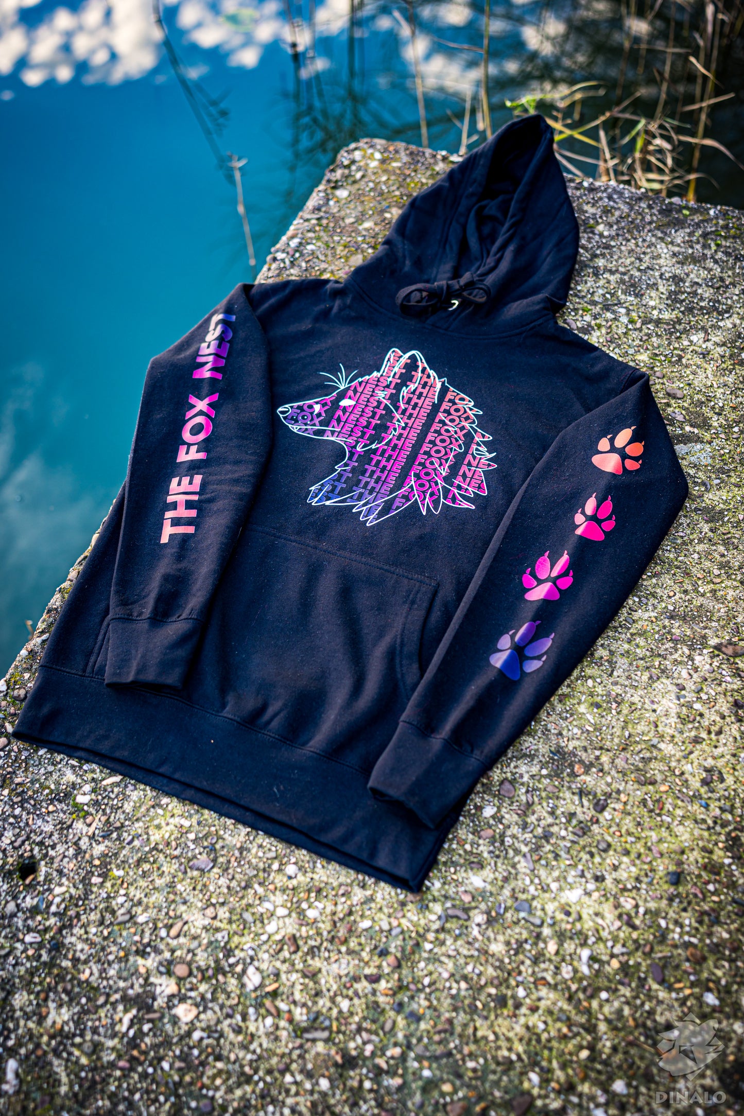 The Fox Nest - Gradient Hoodie 2024