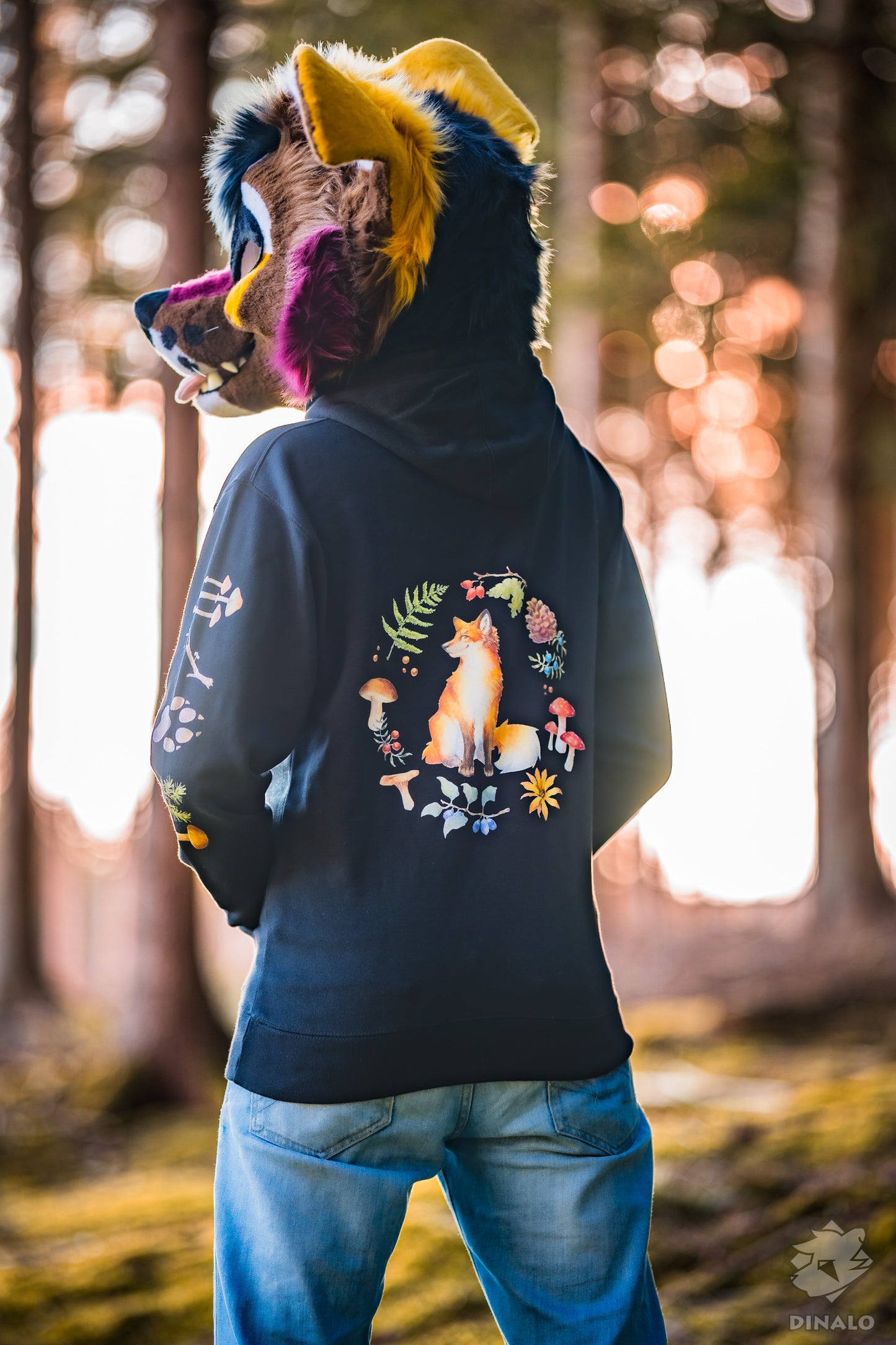 Fall 2025 - Fox Leaves Hoodie