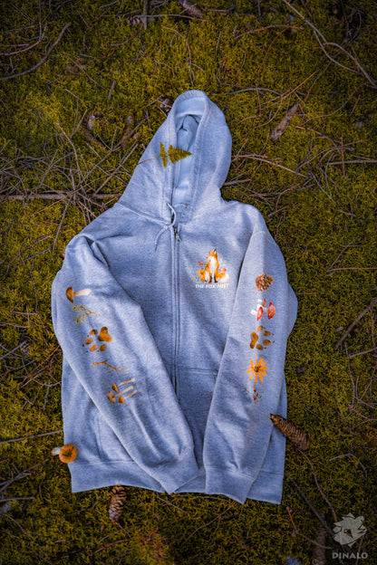 Leaves - Zipped Hoodie