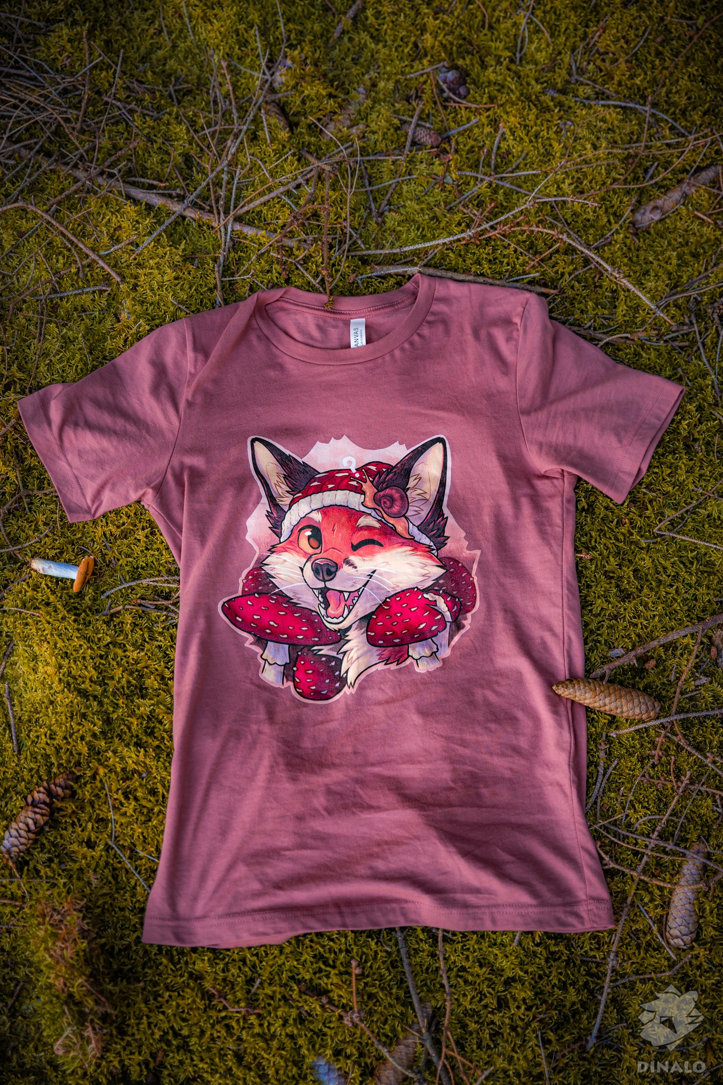 Mushroom Fox - TShirt