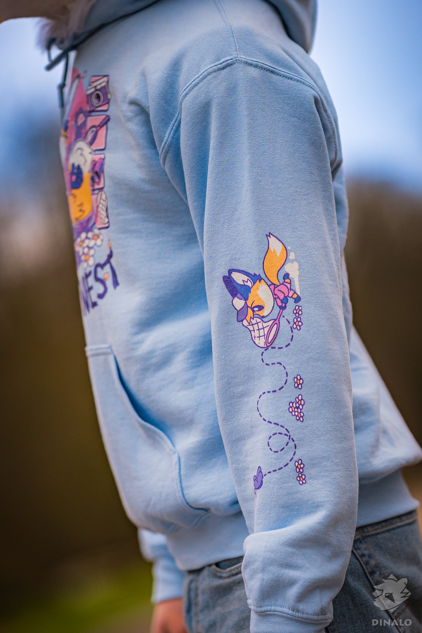 Spring Drop Blue - Hoodie
