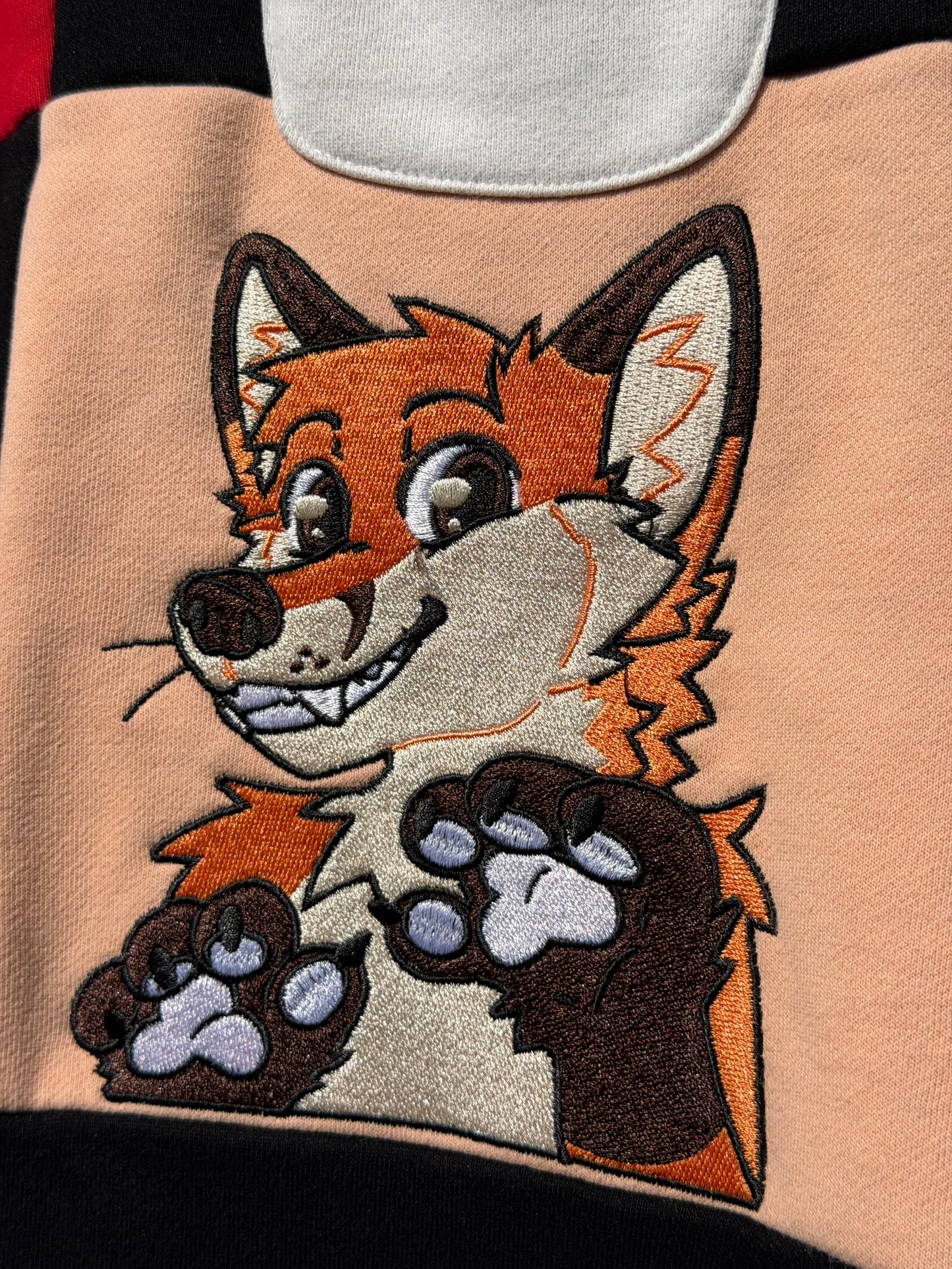 Preorder - Embroidered  Fox Sweater