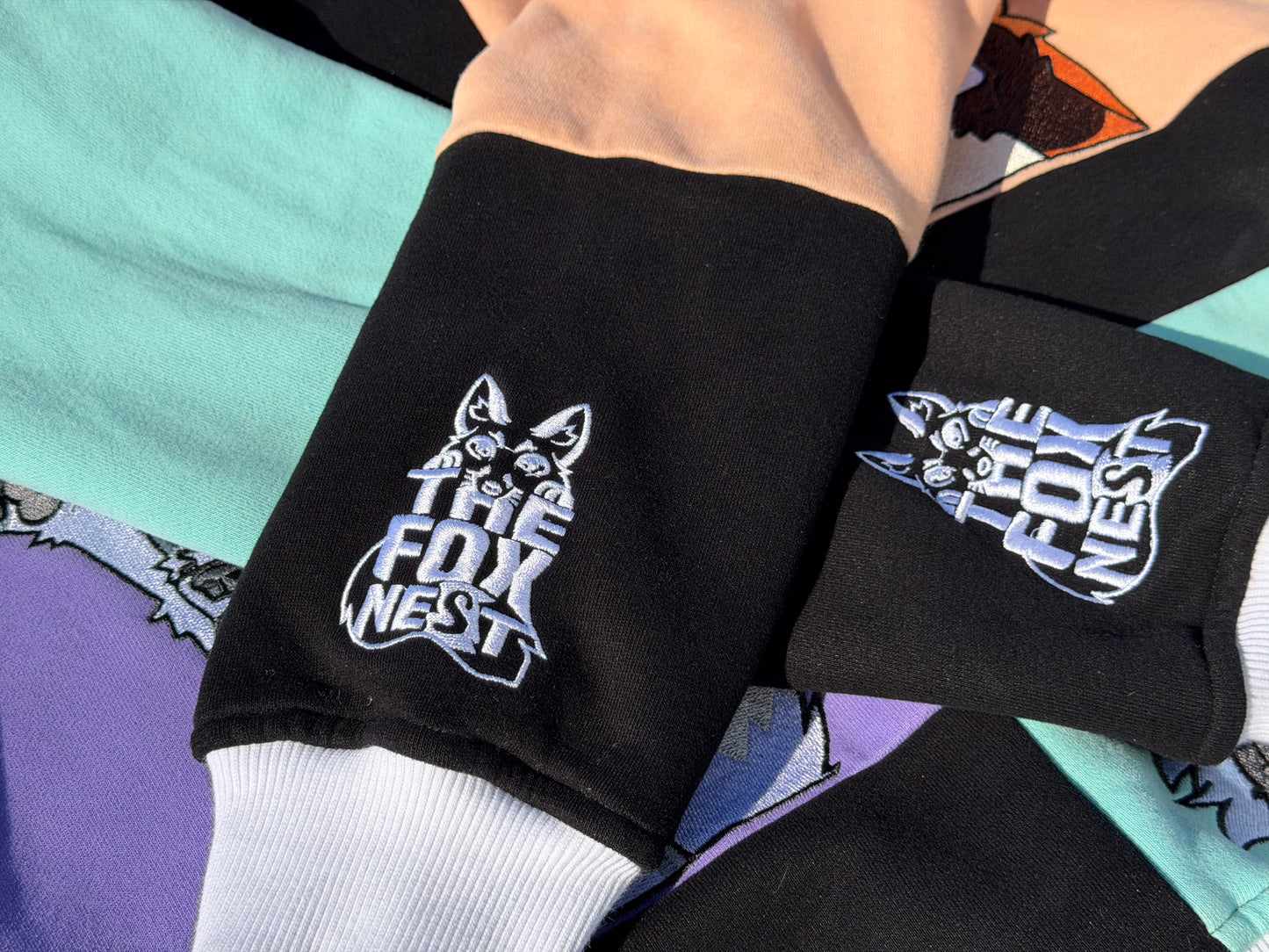 Preorder - Embroidered  Fox Sweater