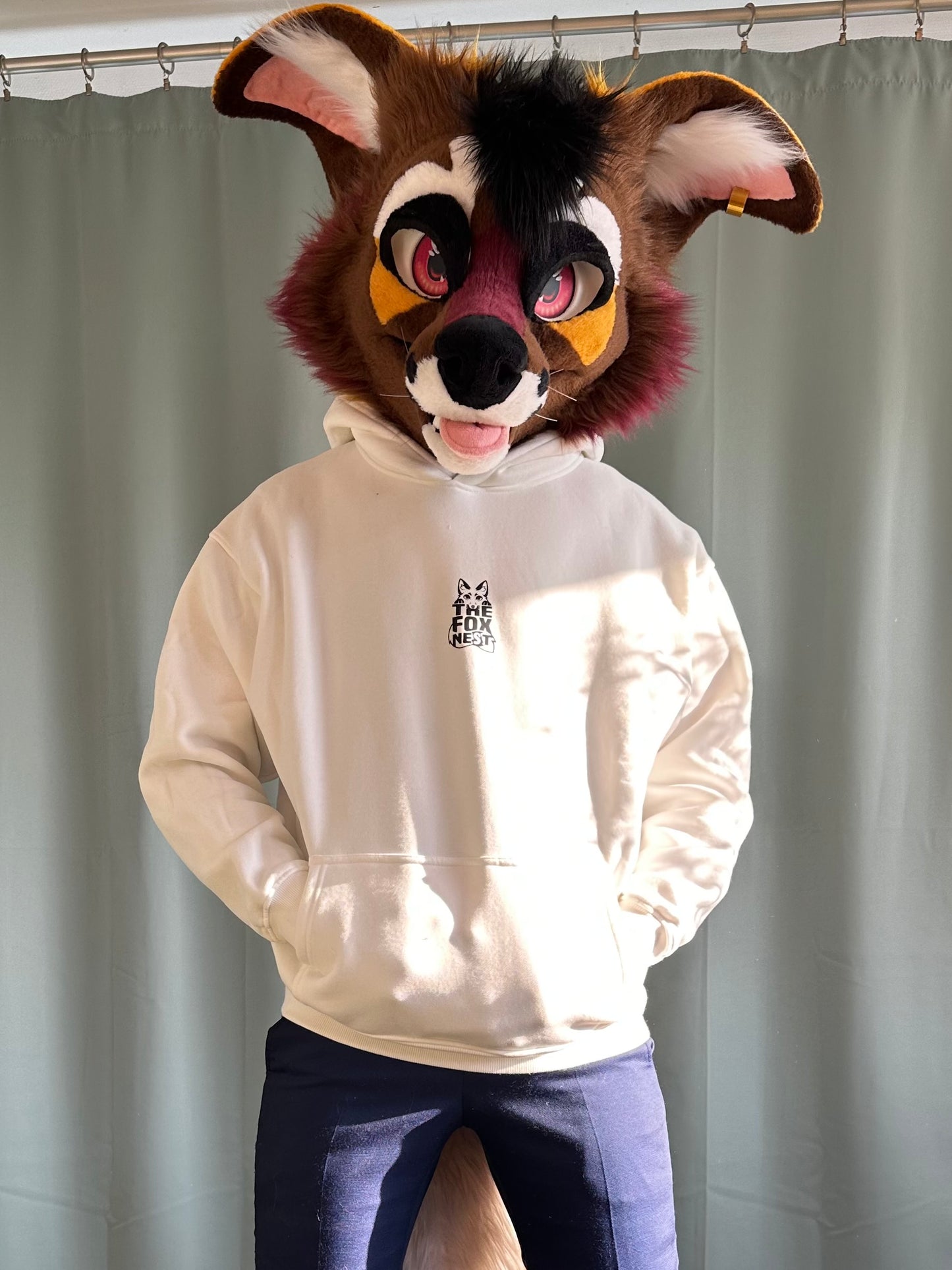 Home Black/White - Oversize Hoodie