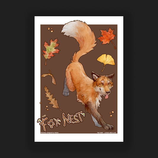 Fall 2025 - Fox Print - Signed by Akatan