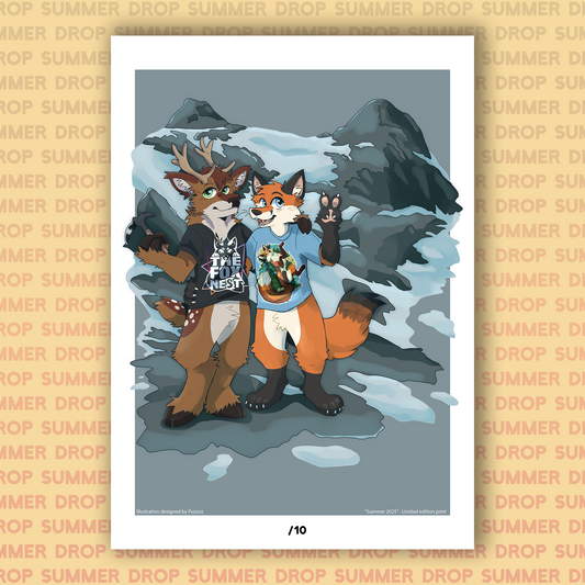 Summer 2025 - Mountain Vibe A3 Print - 0/10
