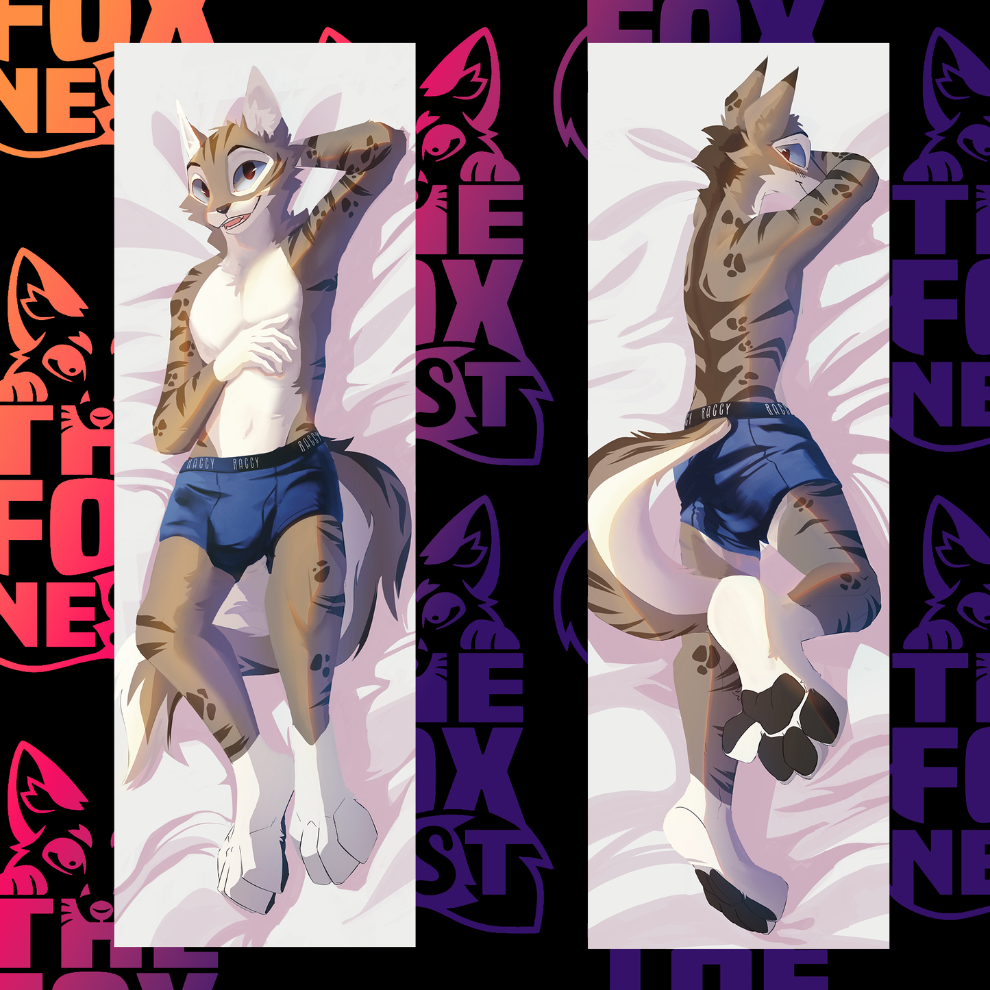 TheRaccoonCat - Pillow Case