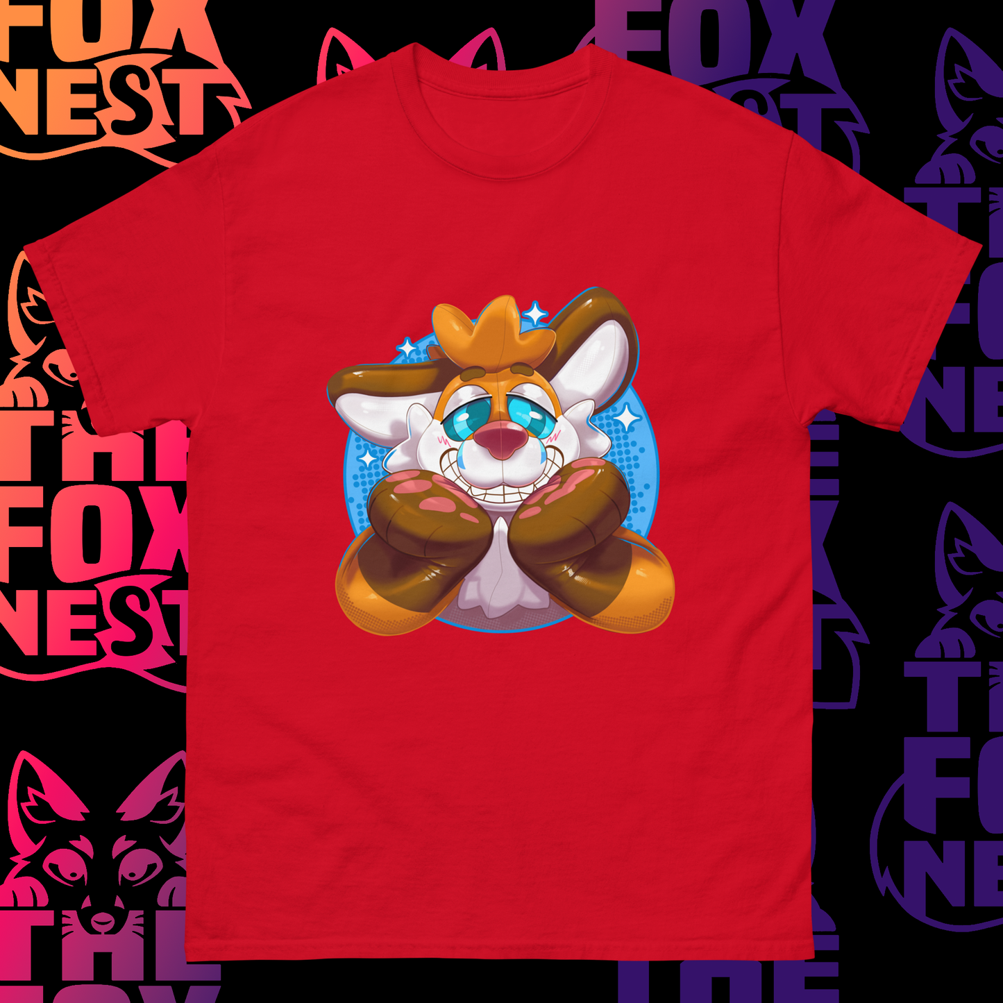 Hypno Snoot Fox - T-Shirt