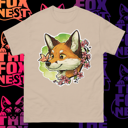 Flower Fox - T-Shirt