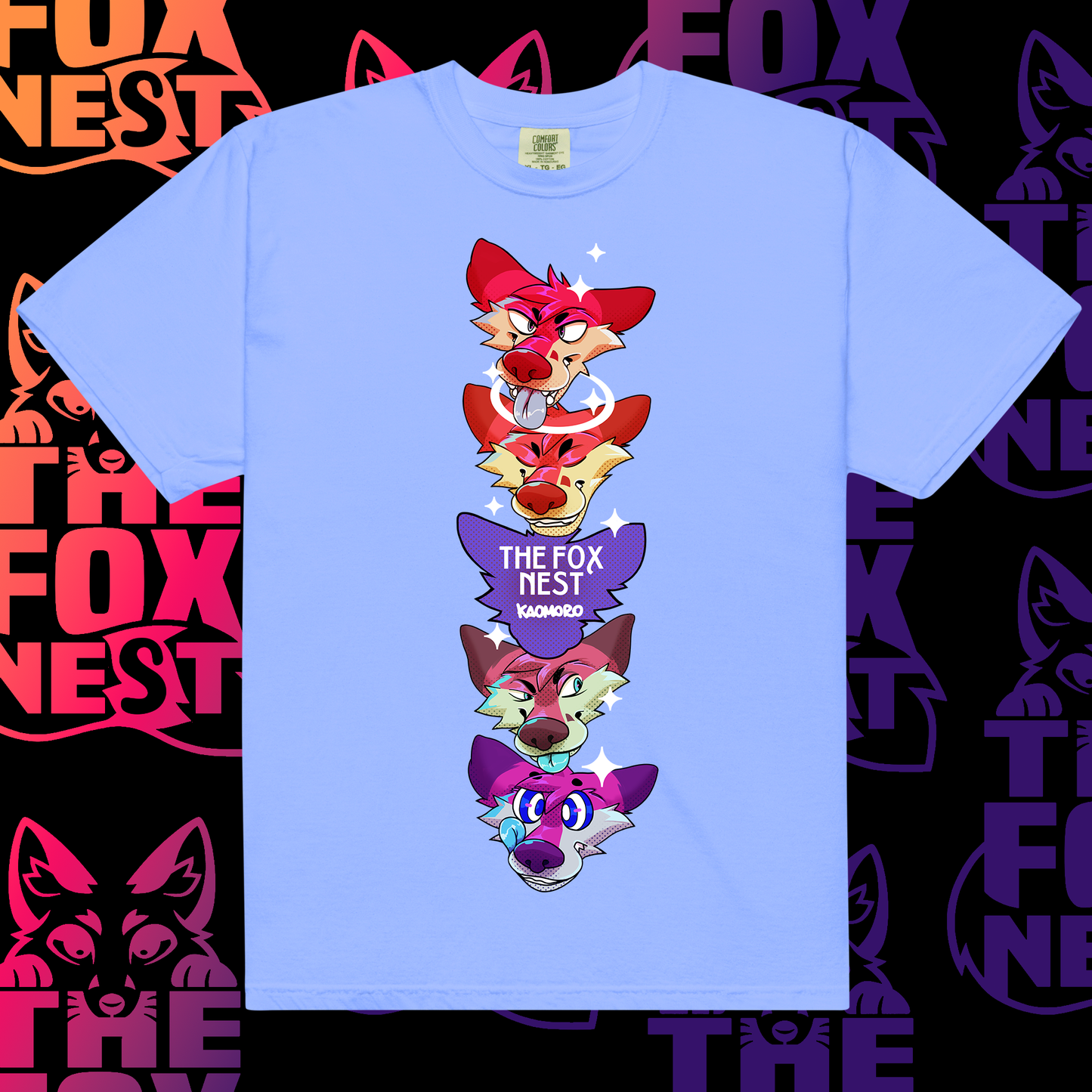 Kaomoro 2026 - "Silly Foxes" Shirt