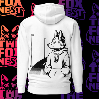 Home Black/White - Oversize Hoodie