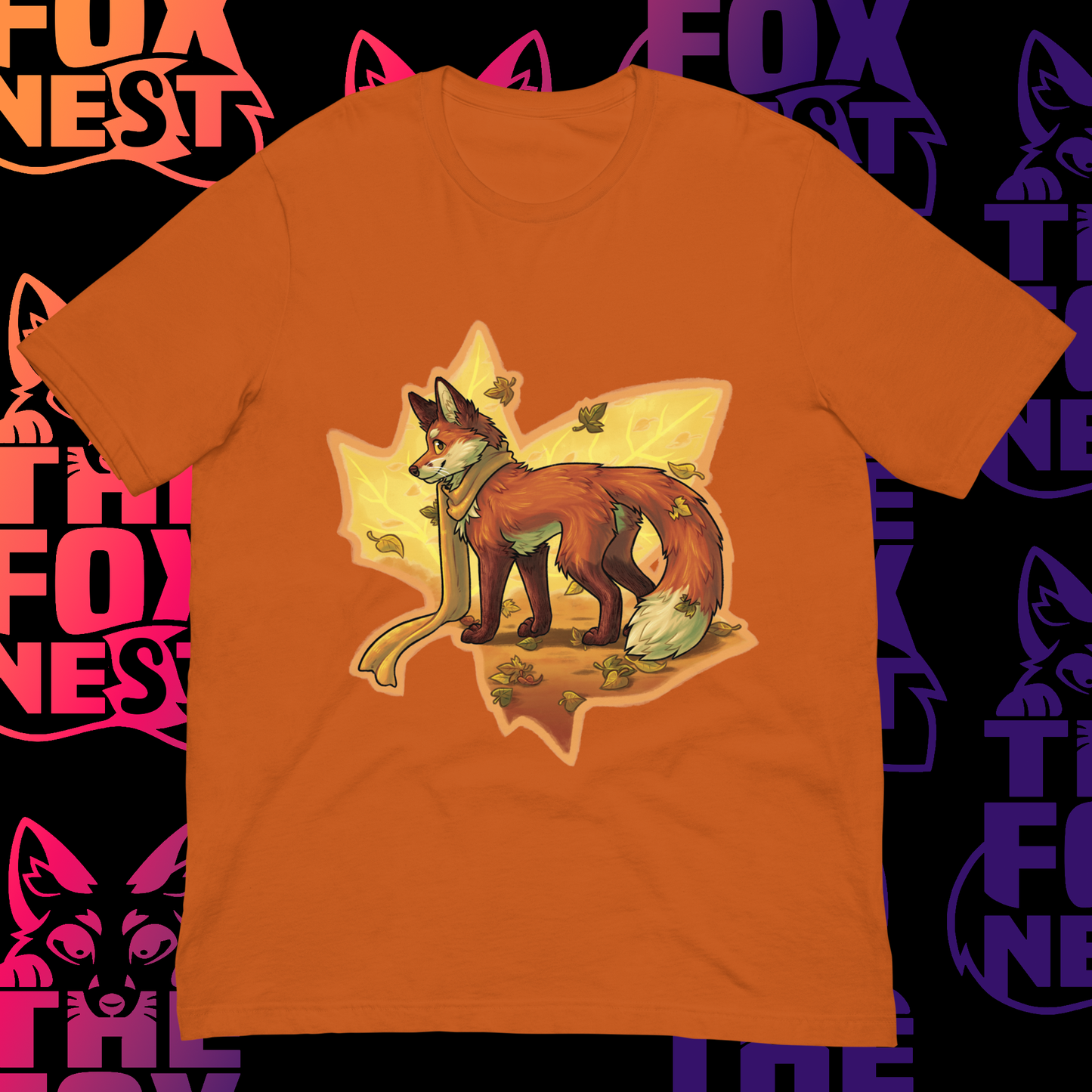 Leaves Fox - TShirt