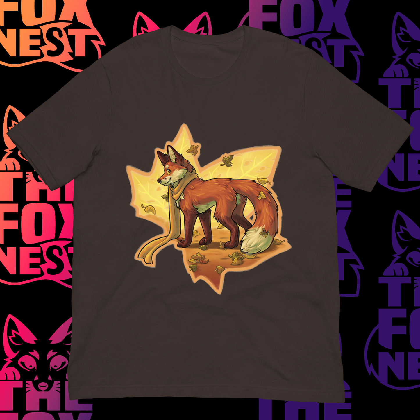 Leaves Fox - TShirt