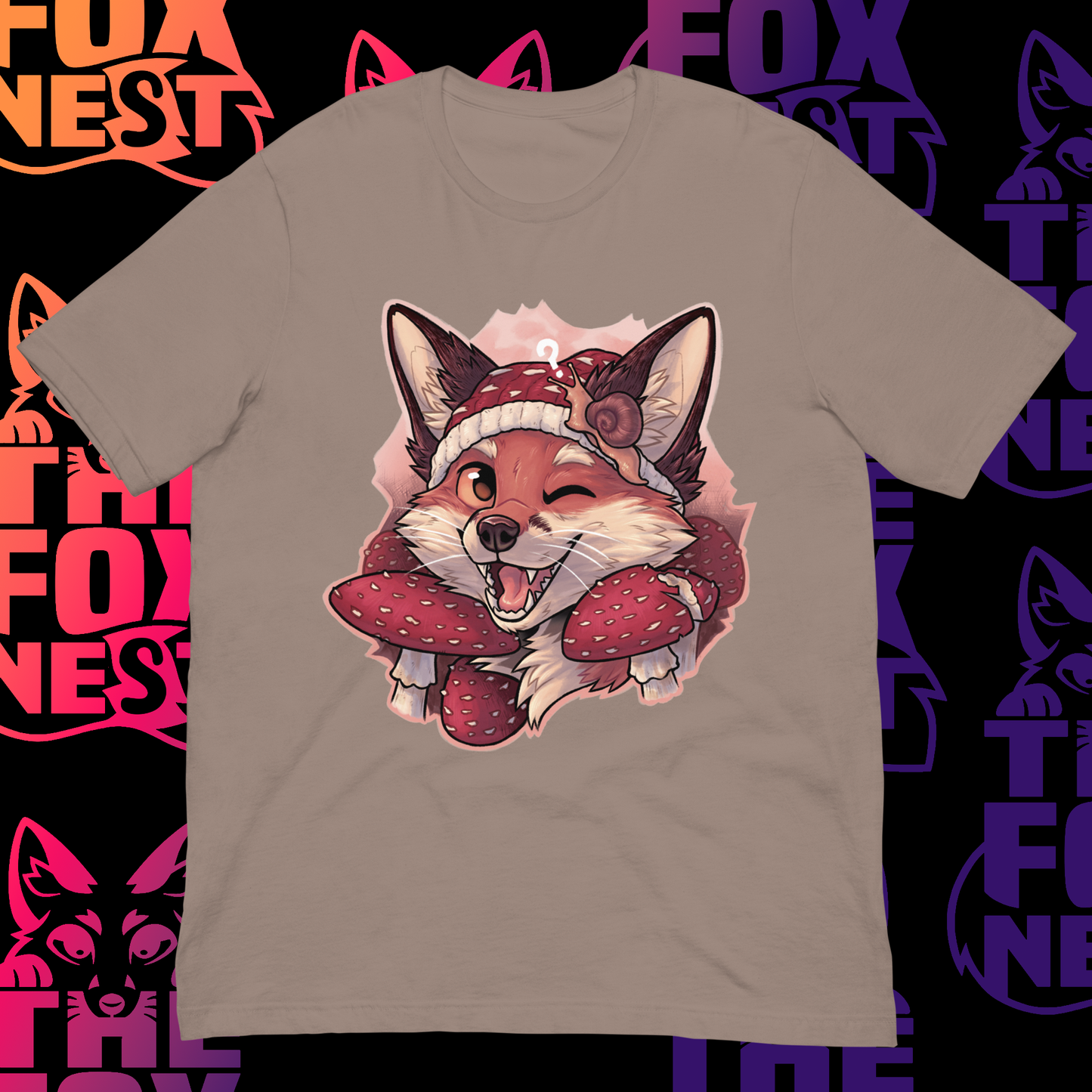 Mushroom Fox - TShirt